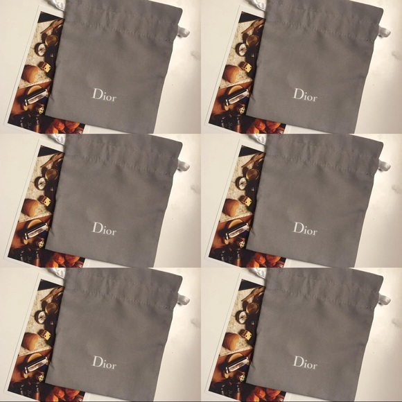 - Lot of 6 Dior small dust/cover/bag NWOB - Picture 1 of 1